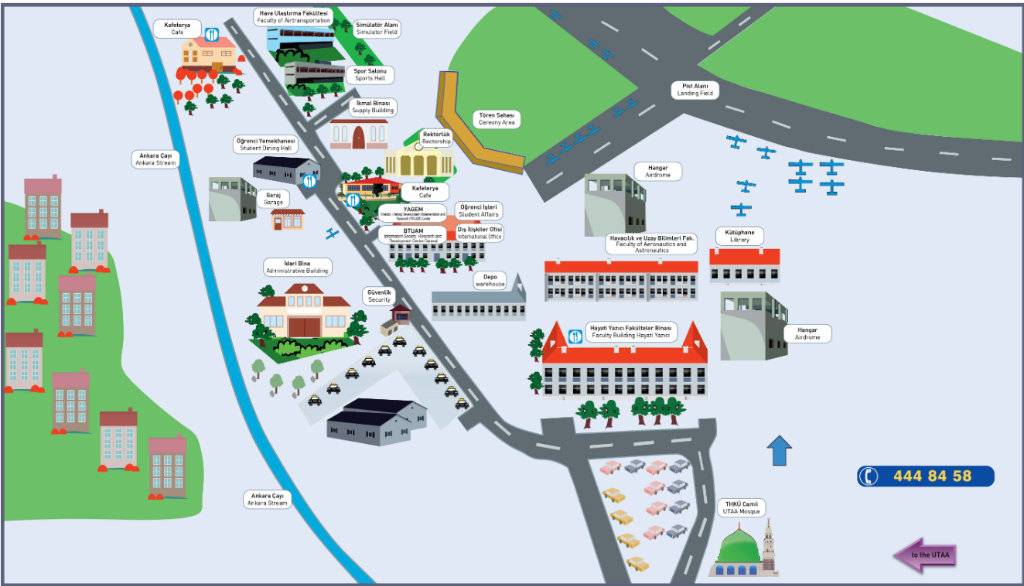 Genel Kampüs Haritası